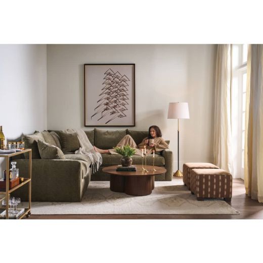 Picture of 105" x 103" Quick Ship Alden Sectional